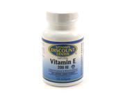 Vitamin E 200 I.U. by Vitamin Discount Center 100 Softgels