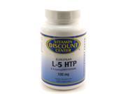 L 5 HTP 100 mg by Vitamin Discount Center 120 Capsules