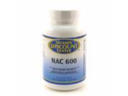NAC 600 by Vitamin Discount Center 120 Vegetarian Capsules