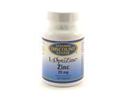L OptiZinc 20 mg by Vitamin Discount Center 100 Tablets