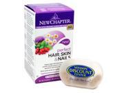 Bundle 1 Perfect Hair Skin and Nails by New Chapter 60 Capsules and 1 Pill Box