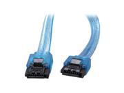 6 inch 6Gb s SATA3 Serial ATA DATA cable w latch Locking for PC Laptop SATA 3.0 SATAIII 6Gbps HDD Hard Drive Disk SSD UV Blue
