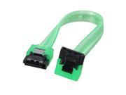 6 inch 180 to 90 degree 6Gb s SATA3 Serial ATA DATA cable w latch Lock for SATA 3.0 SATAIII 6Gbps HDD Hard Drive Disk SSD UV Green