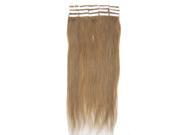 24 70g Skin Weft Tape In 100% Real Remy Human Hair Extension 16 Strawberry Blonde