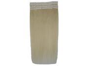 16 30g Skin Weft Tape In 100% Real Remy Human Hair Extension 60 Bleach Blonde
