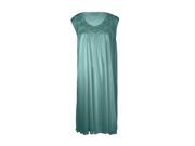 EZI Women s Satin Silk Sleeveless Nightgown