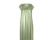 EZI Women s Satin Silk Roses Nightgown