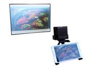 Smart Screen Fold able and Portable Projector Screen 19 inch image