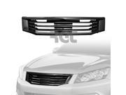 08 10 Honda Accord 4 Door Mugen Style Abs Front Grille Black