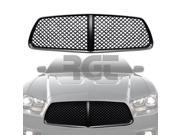 11 12 Dodge Charger Mesh Style Abs Front Grille Black