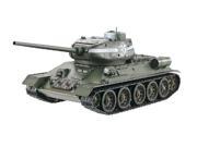 1 16 TAIGEN TANKS RUSSIAN T34 85 GREEN CAMO BB VERSION WITH SOUND AND SMOKE 2.4Gz