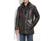 Classic Lambskin 5 Button Mens Leather Coat