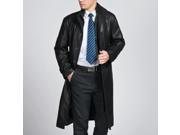 Top Quality Parka Full Length Men s Leather Coat