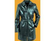 Ladies Jessica Leather 3 4 Coat