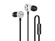 Edifier P293 Earbud Earphone IEM In Ear Monitor Headphone Cellphone Headset with Mic and Remote White