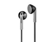 Edifier H190 Premium Earbuds Classic Style Earbud Headphones Black Earphones with Non tangle Wire