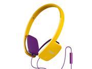 Edifier P640 Headphones Chic Stylish Headset With Microphone and Inline Control Yellow Blue