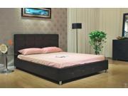 Greatime B1118 Queen Black Upholstered Bed