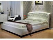 Greatime B1064 Queen White Platform Bed