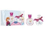 Air Val International Disney Frozen Coffret Eau De Toilette Spray 100ml 3.4oz Bubble Bath 200ml 6.8oz 2pcs