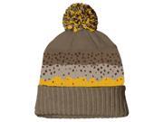 Rep Your Water Brown Trout Skin Knit Cap Beanie