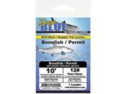 Frog Hair Deep Blue Tapered Leader Bonefish Permit 10 16lbs 1 pk Fly Fishing