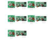 XCSOURCE 5 PCS 433Mhz RF Transmitter Module Receiver Kit for Arduino ARM MCU WL TE122