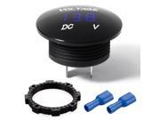 XCSOURCE 12V 24V Car Motorcycle LED Digital Display DC Voltmeter Socket Waterproof BI313