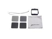 XCSOURCE ND2 ND4 ND8 ND16 Filter Set Mounting Frame for Gopro Hero4 Session Camera LF750