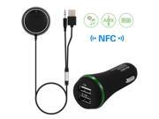 XCSOURCE Wireless Bluetooth NFC Music Receiver AUX 3.5mm Home Car Speaker Adapter MA360