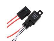 XCSOURCE Universal Wiring Fog Light Driving Lamps Wiring Harness Fuse Switch Relay for Automotive SUV MA653