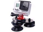XCSOURCE Hot Car Triangle Suction Cup Tripod Mount Screws for Gopro Hero 2 3 3 OS144