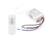 Xcsource New 2 Way Light Lamp Digital Wireless Remote Control Switch ON OFF 220V LD738