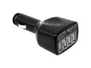 XCSOURCE 4 Port USB Car DC Charger Adapter For Phone iPod iPad2 3 iPhone 3G 4G 4S BC21B