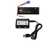 XCSOURCE 7.4V 2700mAh 10C Lipo Battery 2 in 1 Battery Balance Charger for Hubsan H501S Quadcopter BC657