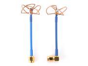 XCSOURCE FPV 5.8Ghz Clover Leaf Antenna High Gain Aerial Set SMA Male Plug For Quadcopter Multirotor FPV Aerial Photography RC206