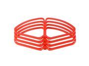 XCSOURCE 4pcs Propeller Prop Protector Guard Bumper Quick Release Snap On Off for DJI Phantom4 Red RC401