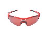 XCSOURCE RockBros Polarized Cycling Glasses Eyewear Bike Bicycle Sports Goggles Fishing Sunglasses UV400 Red CS426