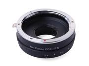 XCSOURCE Adapter w Aperture For Canon EOS EF Mount lens to Fujifilm Fuji X T1 X E2 DC525