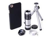 XCSOURCE 9 in 1 Super Valut Kit 12x Zoom Telephoto Lens Tripod Case Pouch Bluetooth Wireless Remote Control For iPhone 6 4.7 DC556