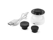 XCSOURCE Rechargeable Selfie Light Portable Mini 8 LEDs Fill in Ring Light with USB Charging Cable for iPhone iPad Android Phone White DC725