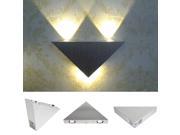 XCSOURCE Energy Saving 3W 300LM 3 LED Triangle Warm White Wall Light Lamp Lighting AC85 265V LD518