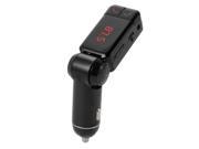 XCSOURCE Bluetooth 2.0 Car Kit Handsfree Music Player FM Transmitter Dual USB Charger Cigarette Lighter Radio Receiver for iPhone 5SE 6 6S Plus Samaung S5 S6