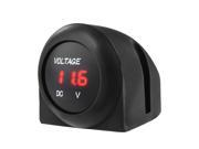 XCSOURCE Universal Digital Display Voltmeter Waterproof Voltage Meter Red LED for DC 12V 24V Car Motorcycle Auto Truck MA923