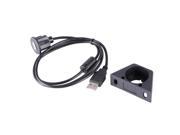 XCSOURCE 1M Length USB Extension Dash Panel Flush Mount Cable for Car Truck Boat and Motorcycle MA95