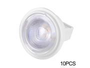 Sunix 10pcs 4.5W MR11 LED Bulbs 3 2835 SMD LED 190 210LM Dimmable Warm White 3000K 36 Degree Beam Angle Recessed Spotlight Bulb LD893