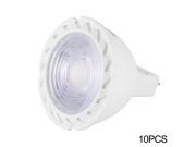 Sunix 10pcs 7.5W MR16 LED Bulbs 6 2835 SMD LED 36W Halogen Bulbs Equivalent 440 470LM Dimmable Warm White 3000K 36 Degree Beam Angle Recessed Spotlight