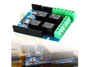 XCSOURCE® Four channel Relay Shield 5V 4 Channel 4CH Relay Shield Module for Arduino TE315