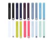 XCSOURCE 10pcs Silicone Wrist Bands For Fitbit Alta Fitness Tracker Accessories With Metal Clasp Replacement Small TH354