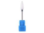 XCSOURCE Ceramic Nail Care Drill Bit Tool Smooth Top Rotary File Manicure Pedicure 3 32 Shank Flame Style Coarse BI617